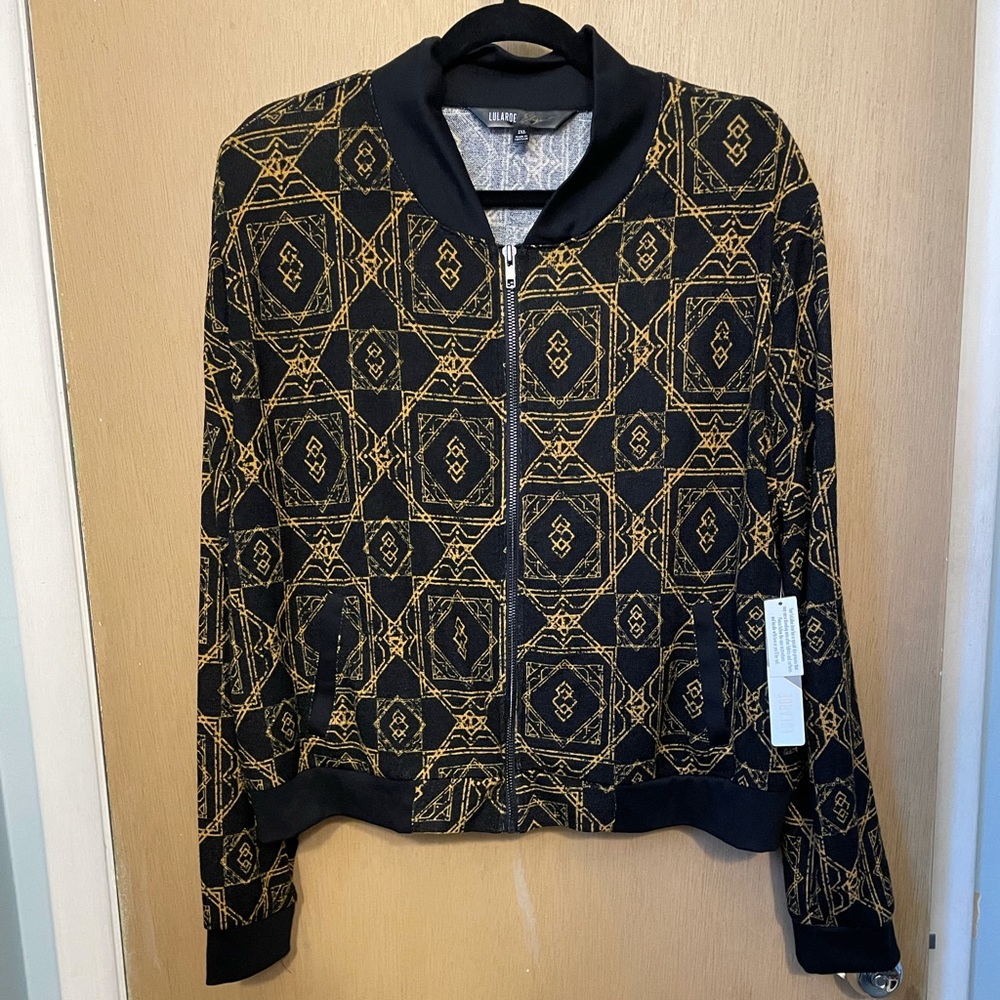 LuLaRoe Stevie Bomber Jacket